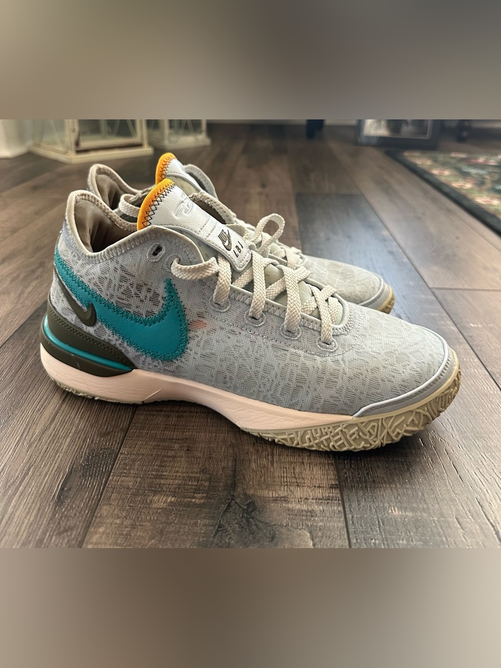Nike Zoom LeBron NXXT Gen Blue Tint Size 8 Good Condition